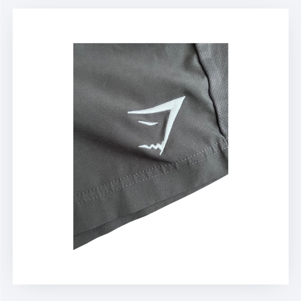 Gymshark Charcoal Gray 5” Athletic Shorts for Men - Picture 3 of 5